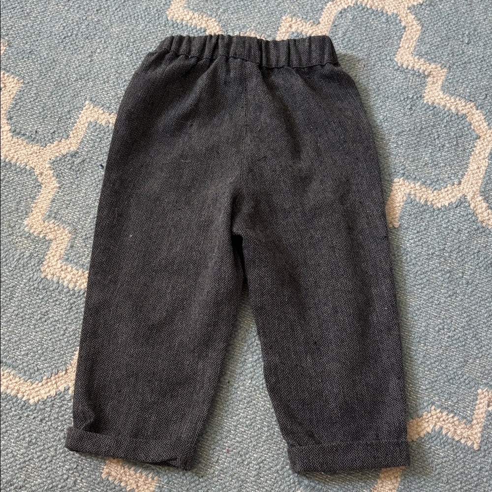 Toddler Ankle Crop Dress Pants - Picture 2 of 3